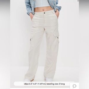 00 short- AE Dreamy Drape Stretch Super High-Waisted Cargo Baggy Wide-Leg Pant